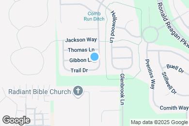 Map image of the property - 9789 Gibbon Ln