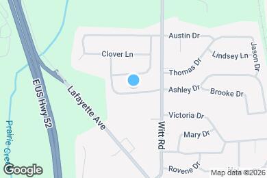 Map image of the property - 1710 Ashley Dr