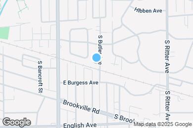 Map image of the property - 330 S Butler Ave