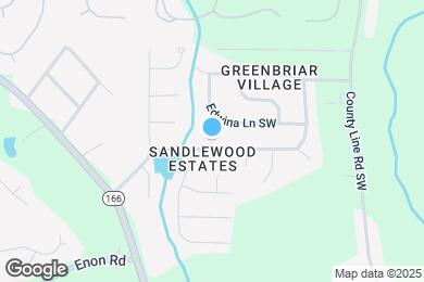 Map image of the property - 2318 Sandspring Dr SW