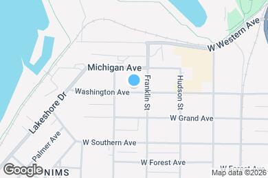 Map image of the property - 1068 Washington Ave