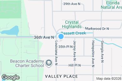 Map image of the property - 36th Ave Apartments