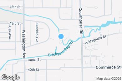 Map image of the property - 27 Bayou View Dr