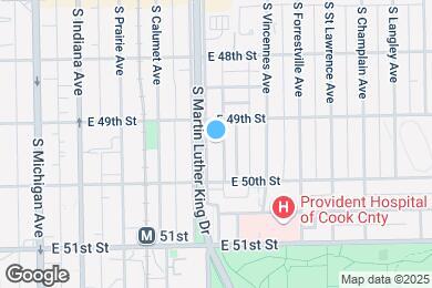 Map image of the property - 4921 S King Dr