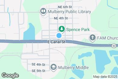 Map image of the property - 1100 E Canal St