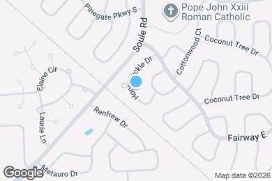 Map image of the property - 8201 Honeysuckle Dr