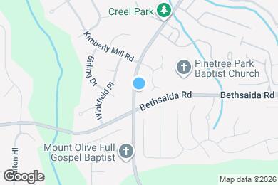 Map image of the property - 3070 Creel Rd