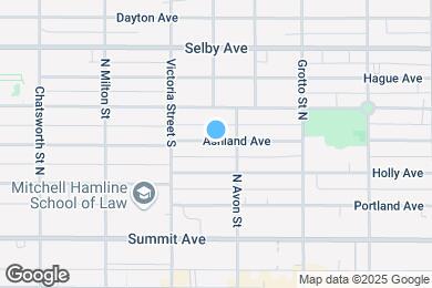 Map image of the property - 816 Ashland Ave