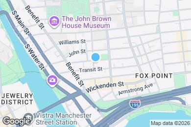 Map image of the property - 17 Thayer St