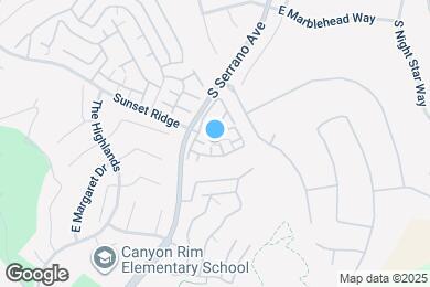 Map image of the property - 1050 S Volterra Way