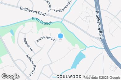 Map image of the property - 1020 Alston Hill Dr