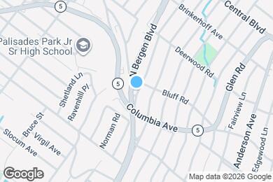 Map image of the property - 1023 Morningside Ln