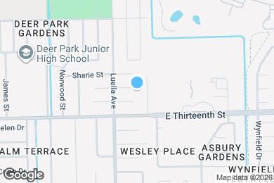 Map image of the property - 1125 Grace St