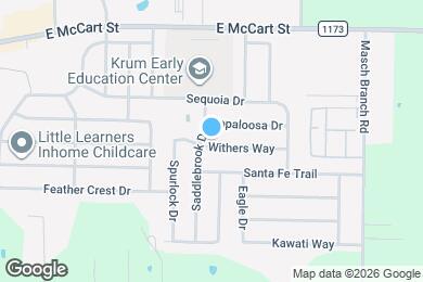 Map image of the property - 1603 Withers Way