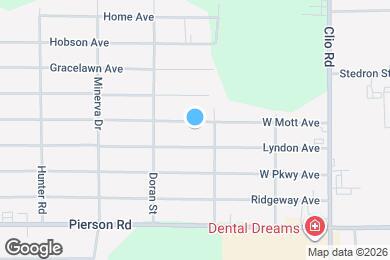 Map image of the property - 3153 W Mott Ave