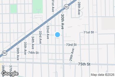Map image of the property - 7111 31st Ave