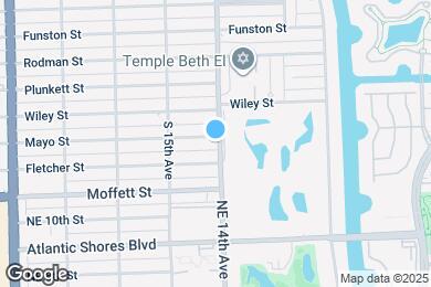Map image of the property - 1402 Mayo St