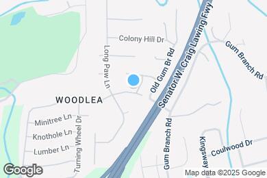 Map image of the property - 1422 Moondance Ln