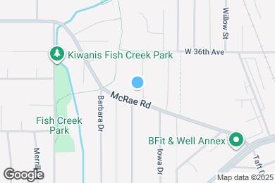 Map image of the property - 3612 Arkansas Dr