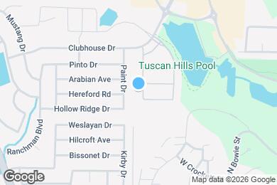Map image of the property - 3460 Tuscan Hills Circle