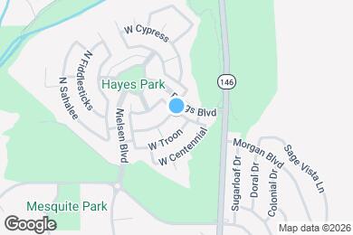 Map image of the property - 10629 N Bermuda
