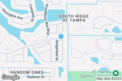 Map image of the property - 1613 Wakefield Dr