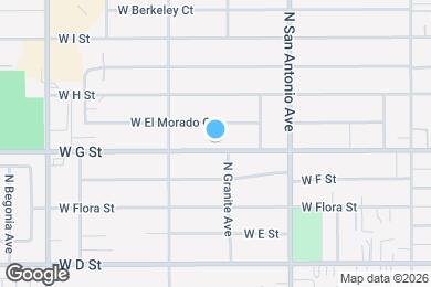 Map image of the property - 816 W G St