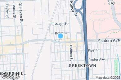 Map image of the property - 4600 Eastern Ave