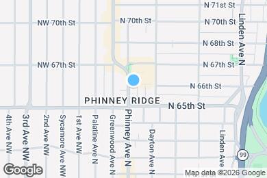 Map image of the property - 6522 Phinney Ave N