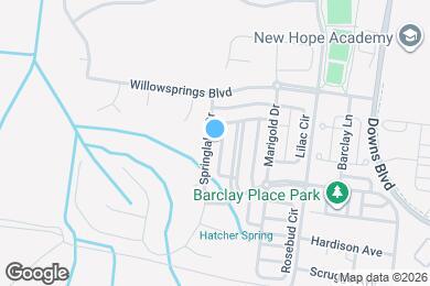 Map image of the property - 618 Springlake Dr