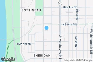 Map image of the property - 211 17th Avenue Northeast