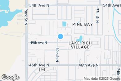Map image of the property - 7977 49th Ave N