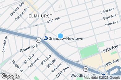 Map image of the property - 88-08 Justice Ave