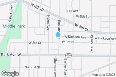 Map image of the property - 71 Rowland Ave