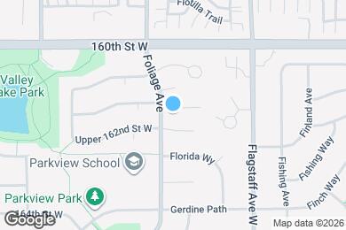 Map image of the property - 6617 162nd Ct