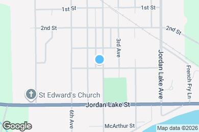 Map image of the property - 803 4th Ave