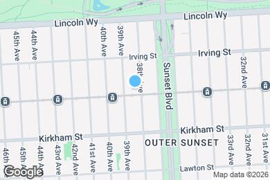 Map image of the property - 3320 Judah St