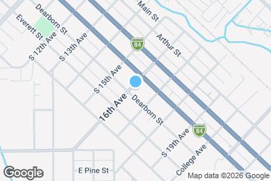 Map image of the property - 1601 Dearborn St