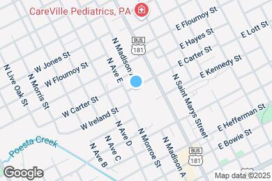 Map image of the property - 301 W Carter St