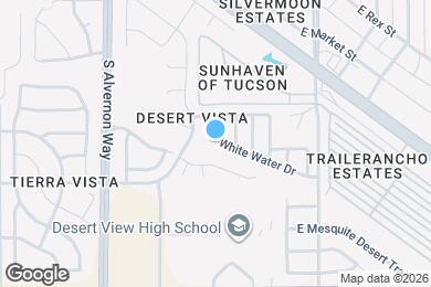 Map image of the property - 4098 E White Water Dr