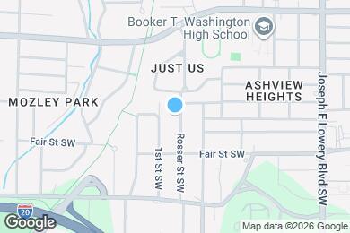 Map image of the property - 155 Rosser St SW