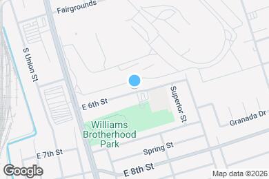 Map image of the property - E 6th St. Apartments