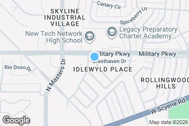 Map image of the property - 101 Crystalwood Dr