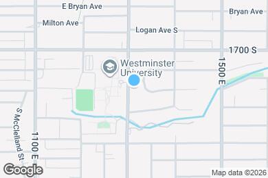 Map image of the property - 1777 S 1300 E
