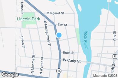Map image of the property - 513 1/2 N Church St