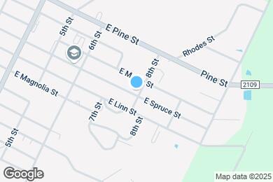 Map image of the property - 415 E Spruce St