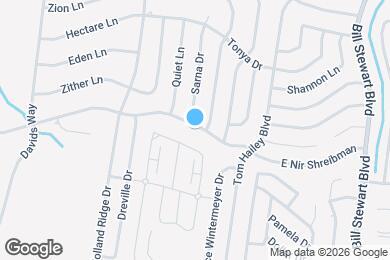 Map image of the property - 1375 E Nir Shreibman