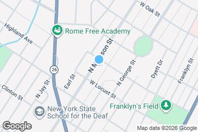 Map image of the property - 1114 N Madison St