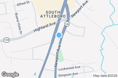 Map image of the property - 735 Newport Ave