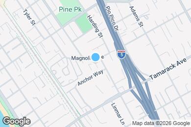 Map image of the property - 707 Magnolia Ave